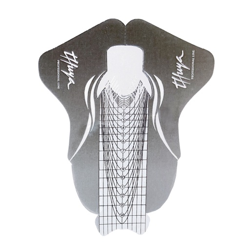 [29910MOTPONF200] MOLDES GEL EXTREME CRYSTAL NAIL FORM UNIVERSAL 200u THU