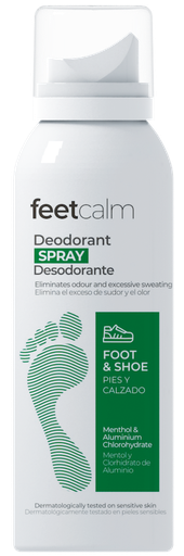 [29917FEETSPDE1] FEETCALM SPRAY DESODORANT 125ML