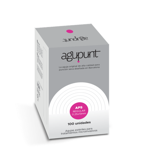 [820APS37P] AGUJA PUNCIÓN SECA REGULAR 0,25 x 13 -ROSA FUERTE(x100) A1037P AGP