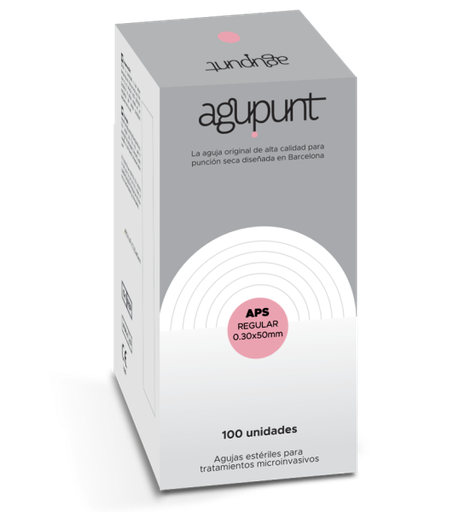 [820APS42BP] AGUJA PUNCIÓ SECA REGULAR 0,30 x 50 - ROSA-(x100) A1042BP AGP
