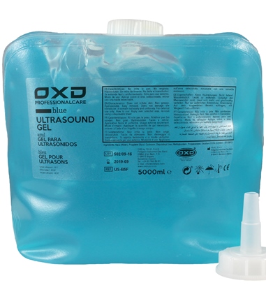 [821OXDTOG05] GEL CONDUCTOR ULTRASONIDOS ECOG AZUL 5000ml OXD