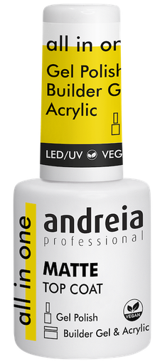 [0UAMTC] ANDREIA ALL IN ONE MATTE TOP COAT- VEGAN 10,5ML 