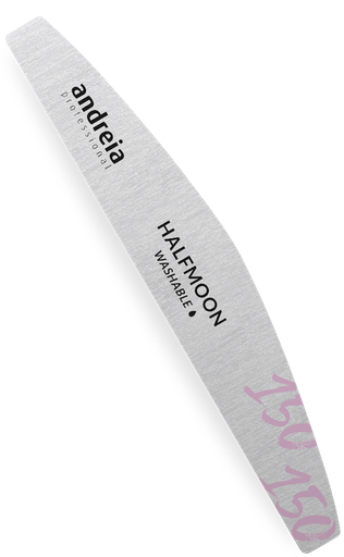 [1ANF008] ANDREIA LIMA HALFMOON NAIL FILE 150/150 (10)