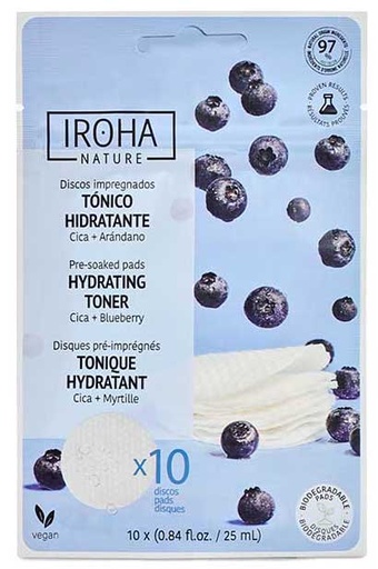 [217010DTHI] IROHA DISCOS TONIFICANTES HIDRATANTES P-IN/13 (15) SEN