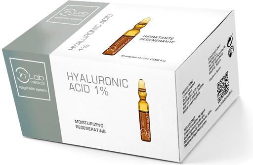 [21623CCGVAH3] AMPOLLAS FACIALES PROF. ÁCIDO HYALURONICO 1% 2ml 30u INL