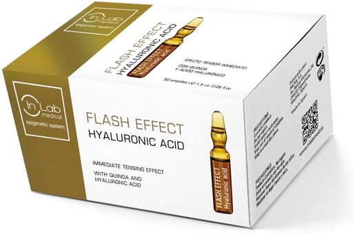 [21623S67] AMPOLLAS FACIALES FLASH EFFECT HYALURONIC ACID 1,5ml 30u INL 