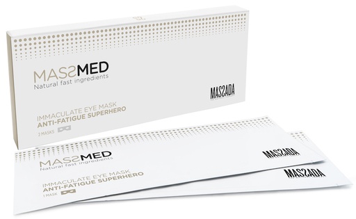 [MASSMASK] MASSMED IMMACULATE MASCARILLA OJOS ANTI-FATIGUE 2u. SUPERHERO 799 MAS