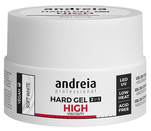 [0BGHVSW22] ANDREIA HARD GEL HIGH VISCOSITY SOFT WHITE  22GR