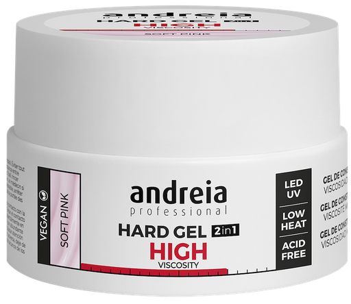 [0BGHVSP22] ANDREIA HARD GEL HIGH VISCOSITY SOFT PINK  22GR