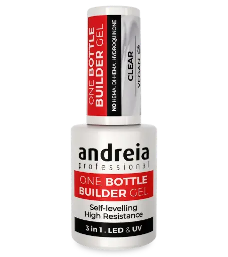 [0UBBGC] ANDREIA ONE BOTTLE BUILDER GEL LOW VISCOSITY CLEAR 14ML