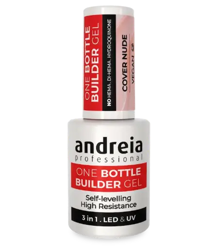 [0UBBGCN] ANDREIA ONE BOTTLE BUILDER GEL LOW VISCOSITY COVER NUDE 14ML