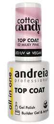 [0UTC004] ANDREIA ALL IN ONE TOP COAT - COTTON CANDY MILKY PINK 10,5ML