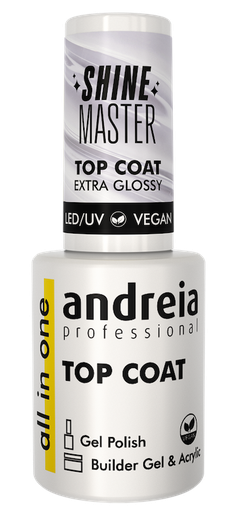 [0UTC006] ANDREIA ALL IN ONE TOP COAT - SHINE MASTER 10,5ML