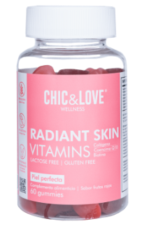 [CLVIT017] CHICLOVE GUMMIES RADIANT SKIN VITAMINS 60u
