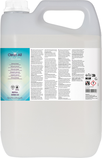 [213NPP004116] LIMPIADOR CLEAN ALL UNICLEAN UNIVERSAL Y UVA 5000ml  4471303 SIN