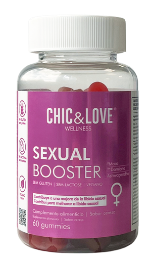 [CLVIT017] CHICLOVE SEXUAL BOOSTER GUMMIES MUJER 60u