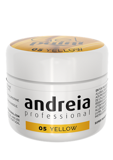 [1AGP005] ANDREIA GEL PAINT 05 YELLOW 4gr