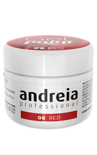 [1AGP006] ANDREIA GEL PAINT 06 RED 4gr
