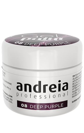 [1AGP008] ANDREIA GEL PAINT 08 DEEP PURPLE 4gr