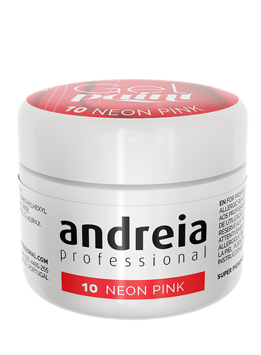 [1AGP010] ANDREIA GEL PAINT 10 NEON PINK 4gr