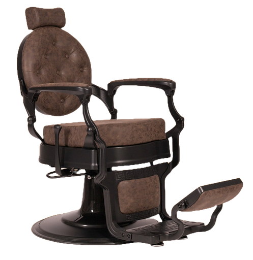 [WERZBH005.A37] MUDI SILLON BARBERO BUZZ BLACK OLD BROWN WEE