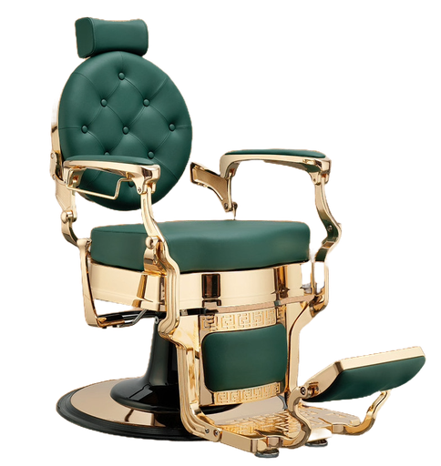[WERZBH012.A359] MUDI SILLON BARBERO BUZZ GOLD DARK GREEN WEE