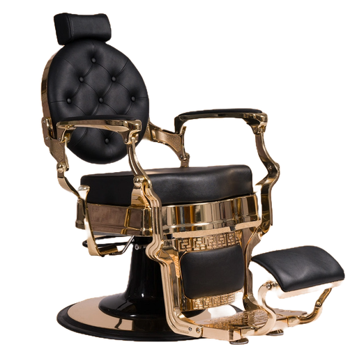 [WERZBH008.A12] MUDI SILLON BARBERO BUZZ GOLD BLACK WEE
