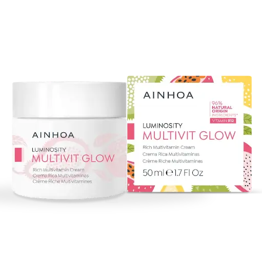 [R3301] MULTIVIT GLOW CREMA RICA MULTIVITAMINES 50ML AIN