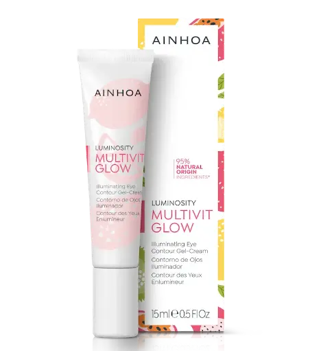 [R3302] MULTIVIT GLOW CONTORNO DE OJOS ILUMINADOR 15ML AIN