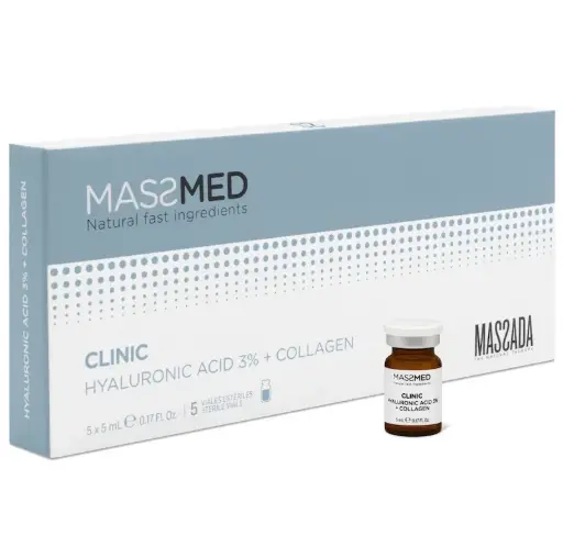 [215113PR630] MASSMED CLINIC HYALURONIC ACID 3% + COLLAGEN 5x5ml PR630 MAS