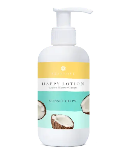 [HAPLOSUNG20] HAPPY LOTION SUNSET GLOW SKINLOVE  200ml CND