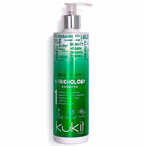 [KUKIT265] KUKIT K-TRICOLOGY CHAMPÚ CABELLOS GRASOS 300ml