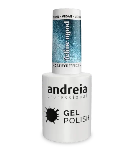 [0UACEFE5] ANDREIA GEL POLISH  FE5- 10,5ML FELINE MOOD CAT EYE EFFECT