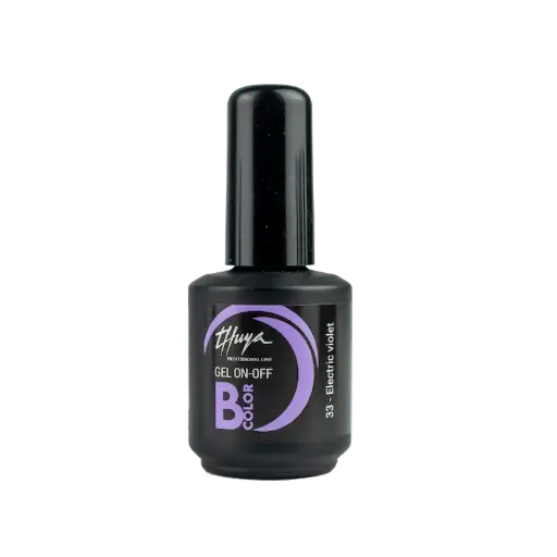 [2001BCOL33] GEL ON-OFF B-COLOR Nº33 ELECTRIC VIOLET THU