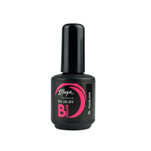 [2001BCOL35] GEL ON-OFF B-COLOR Nº35 CANDY PINK THU***