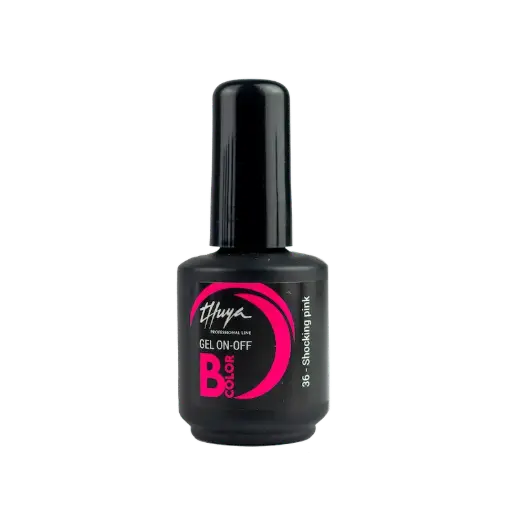 [2001BCOL36] GEL ON-OFF B-COLOR Nº36 SHOCKING PINK THU