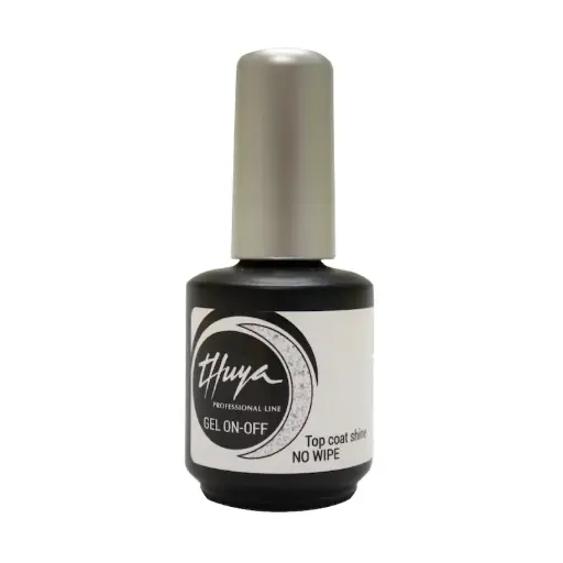 [2001TBTNWB] ESMALTE UÑAS GEL ON-OFF TOP COAT NO WIPE BRILLO THU