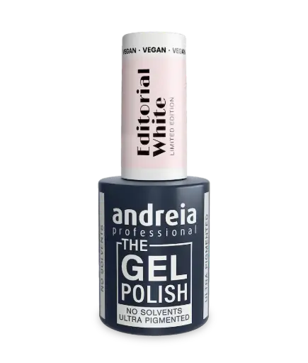 [0UTGPEW5] ANDREIA THE GEL POLISH EW5 - EDITORIAL WHITE