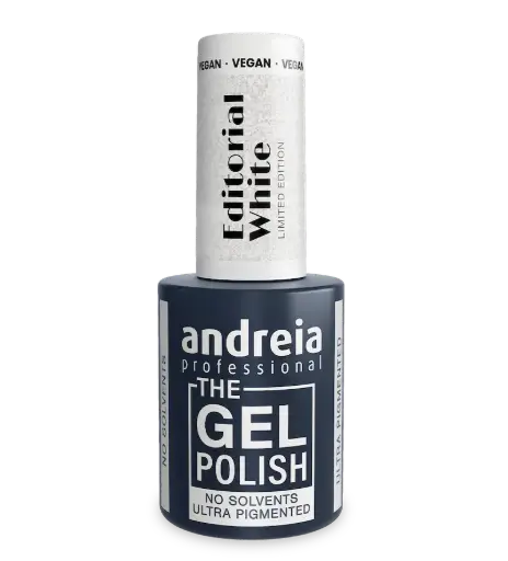 [0UTGPEW6] ANDREIA THE GEL POLISH EW6 - EDITORIAL WHITE