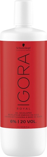[101300OXI20] IGORA ROYAL OXIGENADA 20 VOL 6% 1000ml SCH