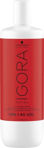 [101300OXI40] IGORA ROYAL OXIGENADA 40 VOL 12% 1000ml SCH