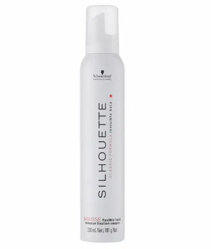 [103601ESPUMA200] SILHOUETTE ESPUMA FIXACIO FLEXIBLE 200ml SCH