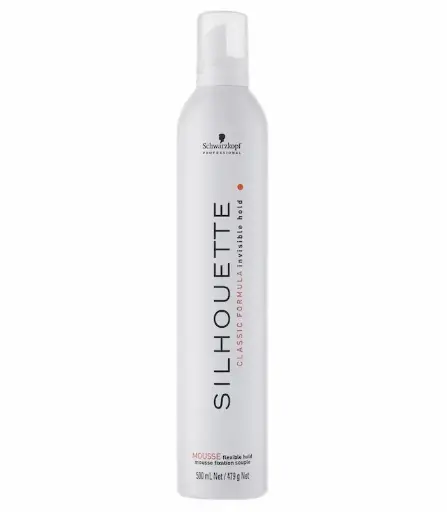 [103601ESPUMA500] SILHOUETTE ESPUMA FIJACIÓN FLEXIBLE 500ml SCH