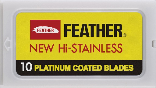 [110011DOUBLEDGE] HOJA NAVAJA DOUBLE EDGE FEATHER (10u) 7719840 SIN
